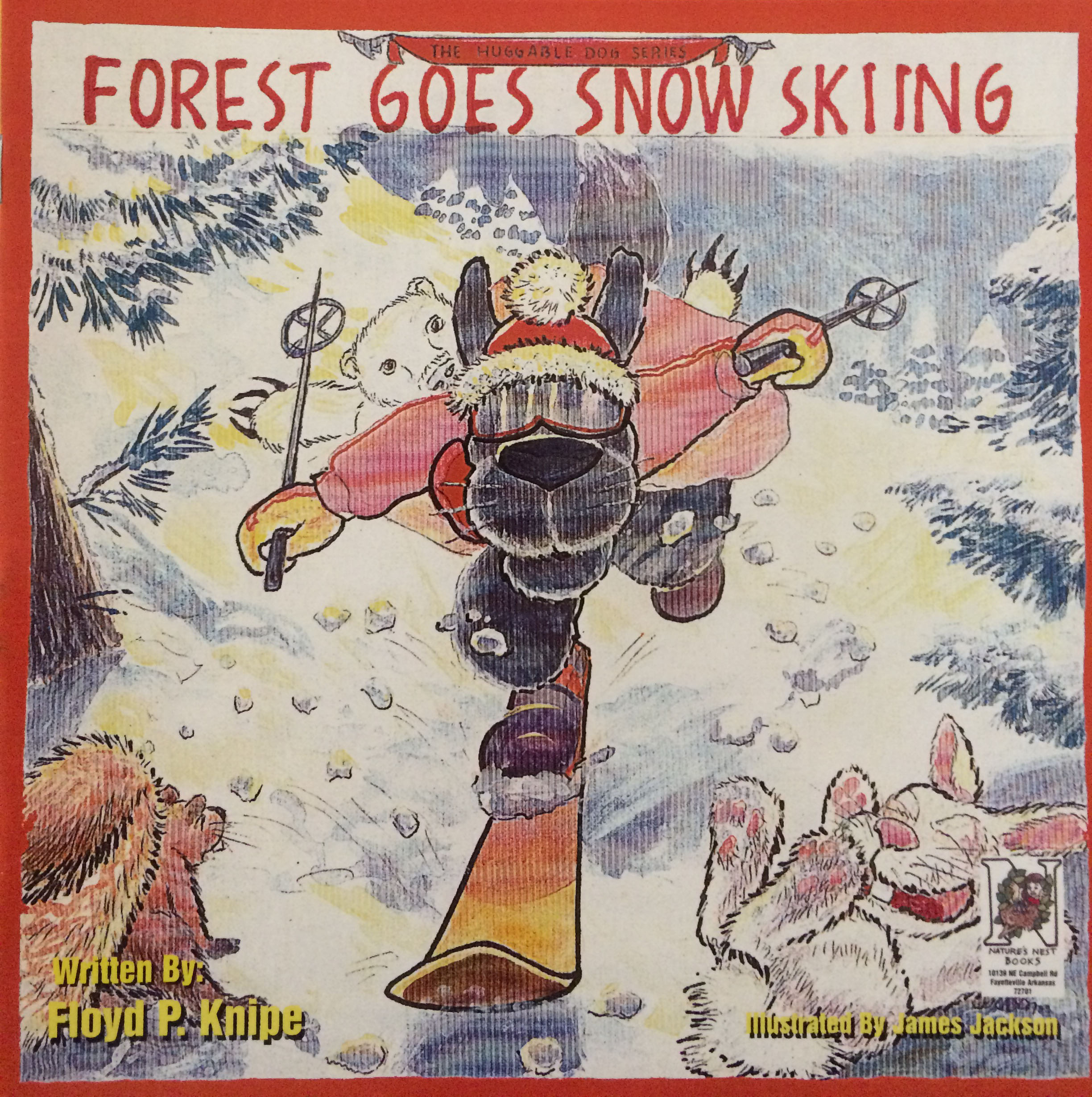 Forest Goes Snow Skiing