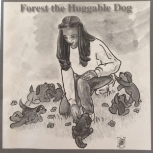 Forest The Huggable Dog Coloring Book
